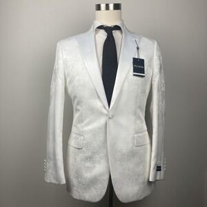 Jos. A. Bank Men's‎ Tailored Fit Tuxedo Jacket 38R NWT White